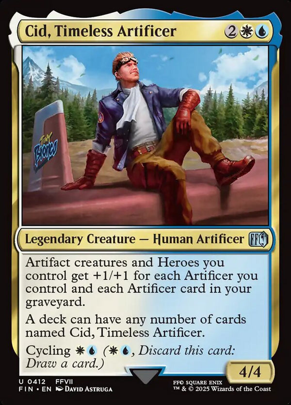 Cid, Timeless Artificer (0412) - Magic: The Gathering