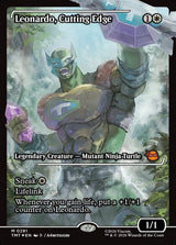 Leonardo, Cutting Edge (Showcase) - Magic: The Gathering