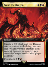 Wake the Dragon (Extended Art) (LTC 154) - Magic: The Gathering