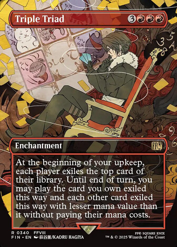 Triple Triad (Borderless) - Magic: The Gathering