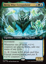 Berta, Wise Extrapolator (Extended Art) - Magic: The Gathering