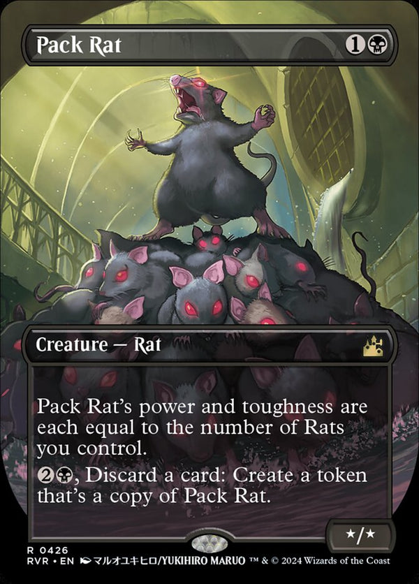 Pack Rat (Anime Borderless) - Magic: The Gathering