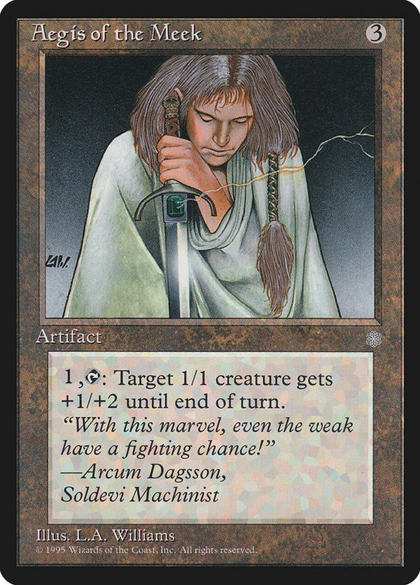 Aegis of the Meek - Magic: The Gathering