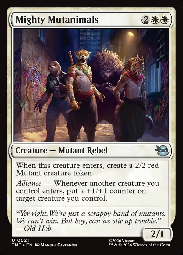Mighty Mutanimals - Magic: The Gathering