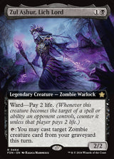 Zul Ashur, Lich Lord (Extended Art) - Magic: The Gathering