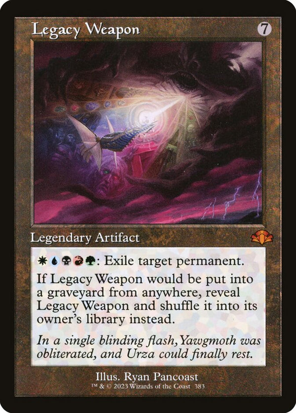 Legacy Weapon (Retro Frame) - Magic: The Gathering