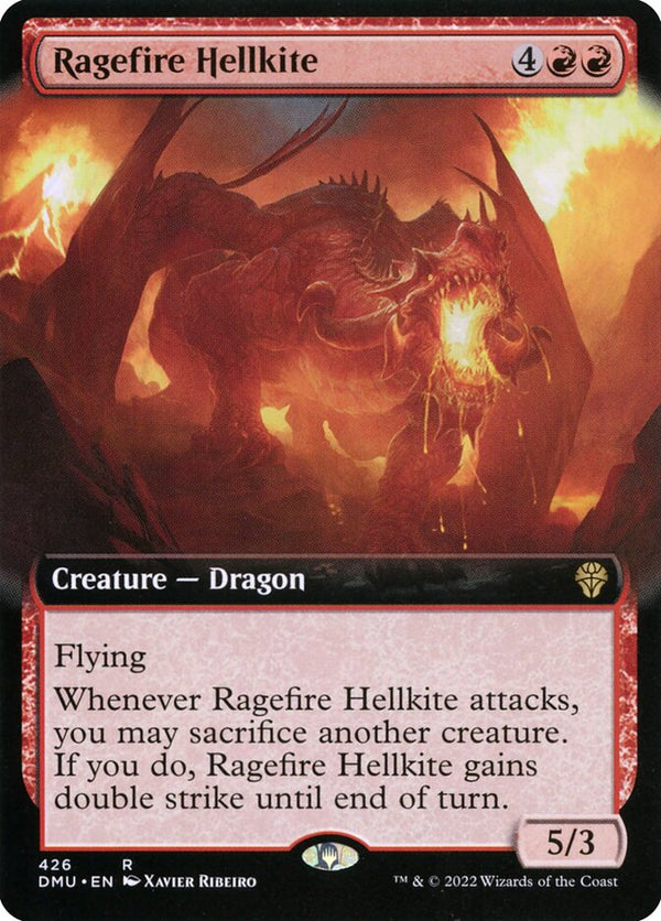 Ragefire Hellkite (Extended Art) - Magic: The Gathering