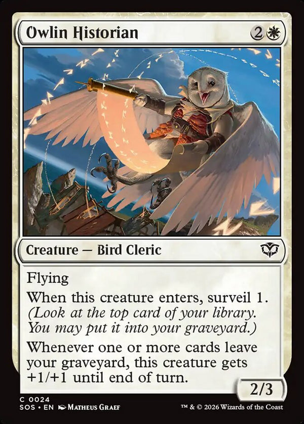 Owlin Historian - Magic: The Gathering