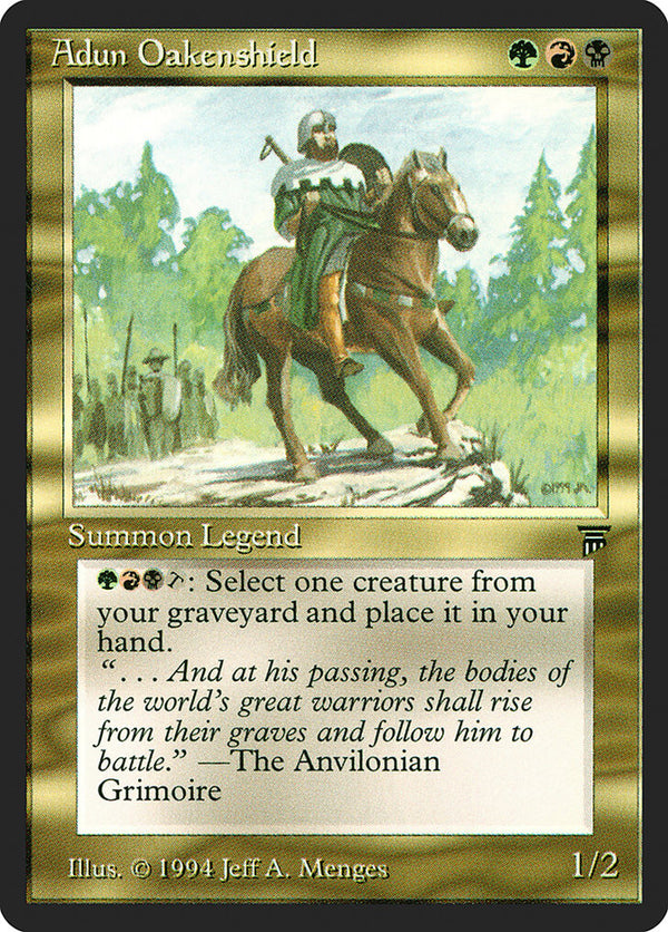 Adun Oakenshield - Magic: The Gathering