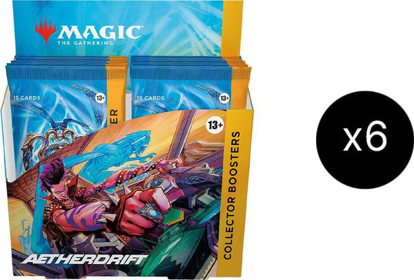 Aetherdrift - Collector Booster Display Case - Magic: The Gathering
