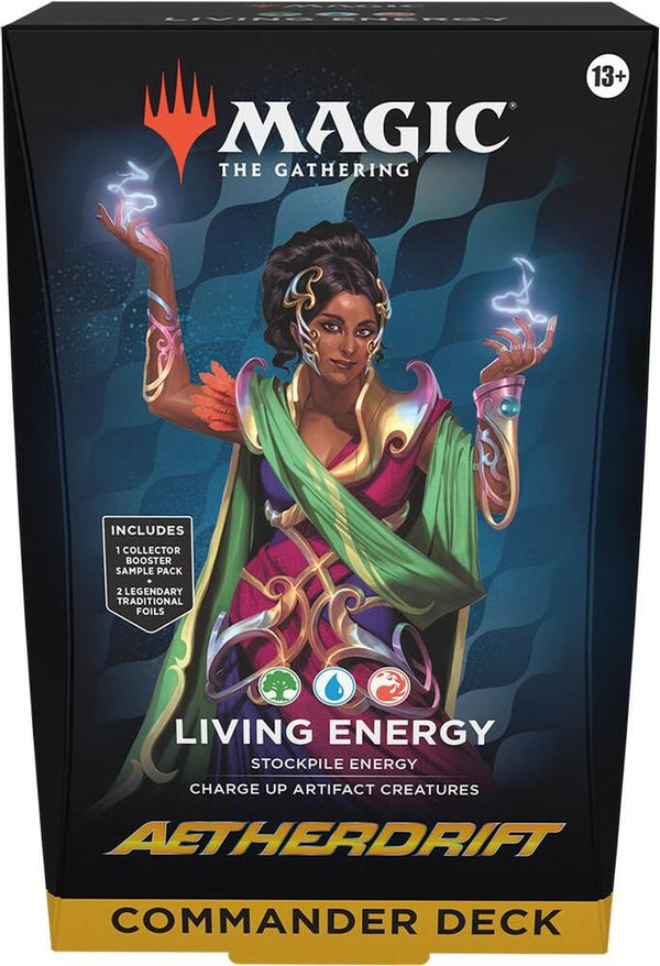 Aetherdrift Commander Deck - Living Energy - Magic: The Gathering