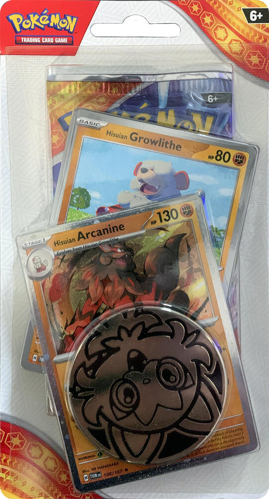 Surging Sparks Single Pack Blister [Hisuian Arcanine] - Pokémon