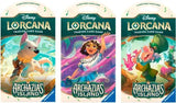 Disney Lorcana: Archazia's Island Sleeved Booster Pack Art Bundle - Disney Lorcana