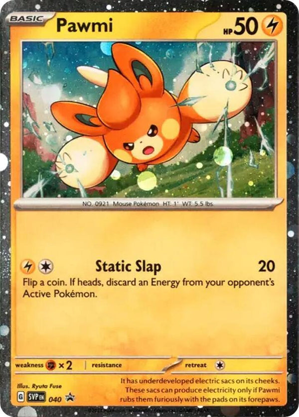 Pawmi - 040 (Cosmos Holo) - Pokémon