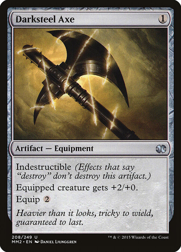 Darksteel Axe (MM2 208) - Magic: The Gathering