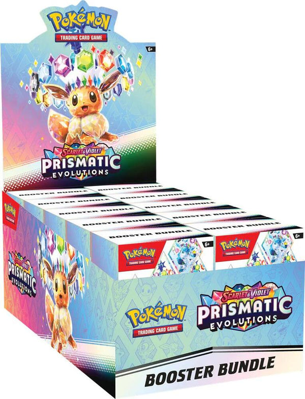 Prismatic Evolutions Booster Bundle Display - Pokémon