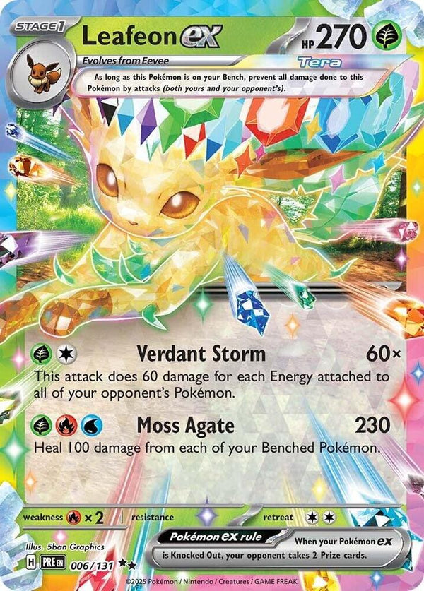 Leafeon ex - 006/131 - Pokémon