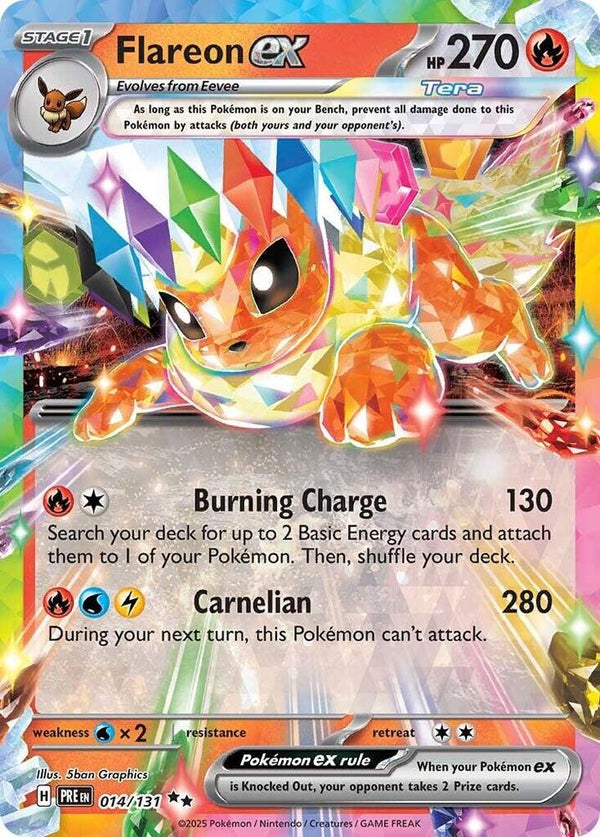 Flareon ex - 014/131 - Pokémon