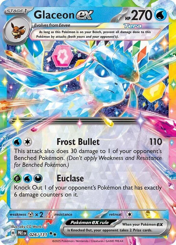 Glaceon ex - 026/131 - Pokémon