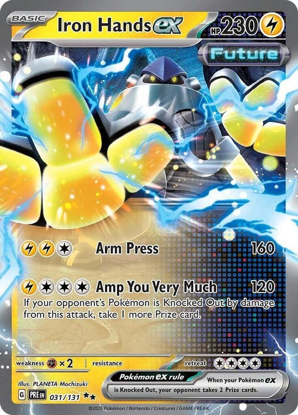 Iron Hands ex - 031/131 - Pokémon