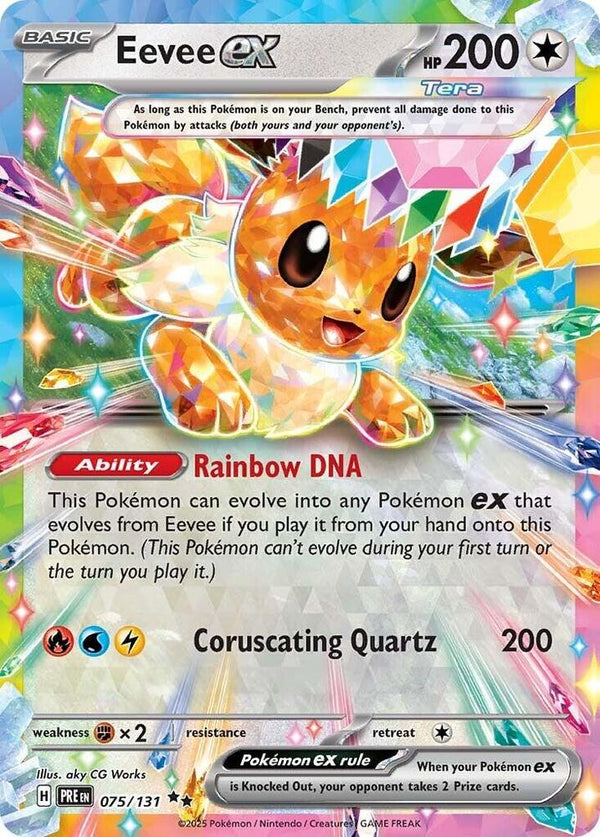 Eevee ex - 075/131 - Pokémon