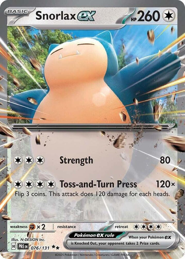 Snorlax ex - Pokémon