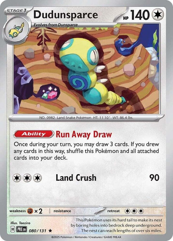 Dudunsparce - Pokémon