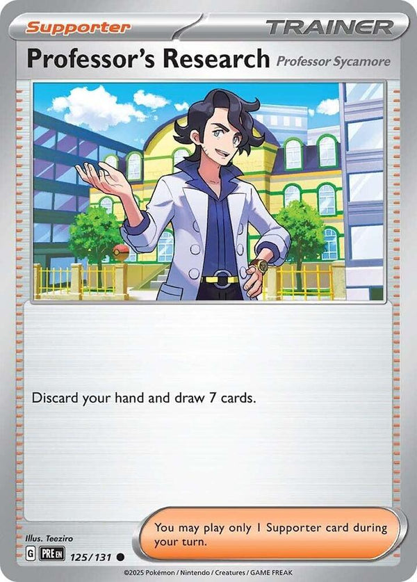 Professor's Research [Professor Sycamore] - Pokémon