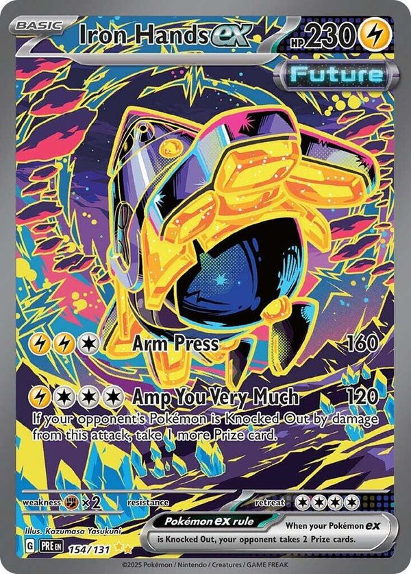 Iron Hands ex - 154/131 - Pokémon