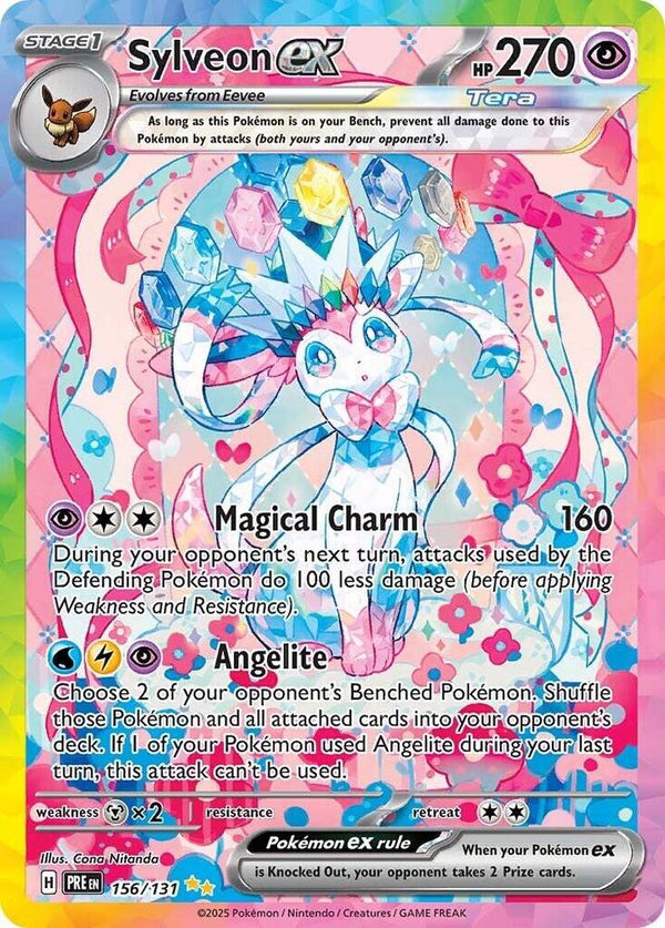 Sylveon ex - 156/131 - Pokémon