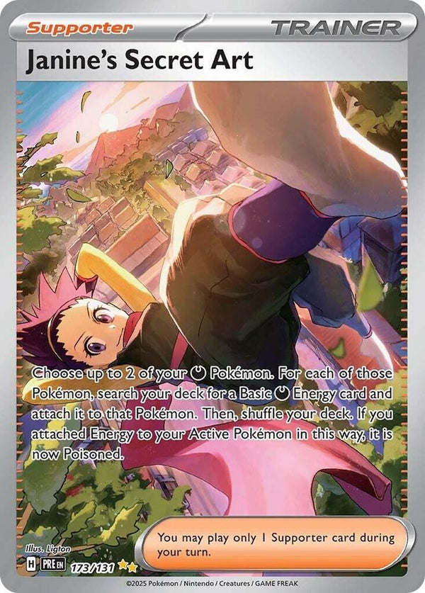 Janine's Secret Art - 173/131 - Pokémon