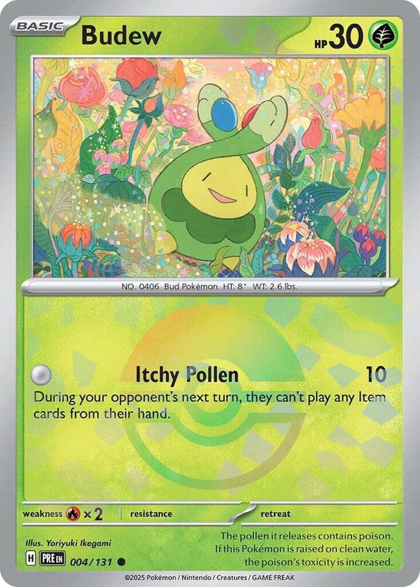 Budew (Poke Ball Pattern) - Pokémon