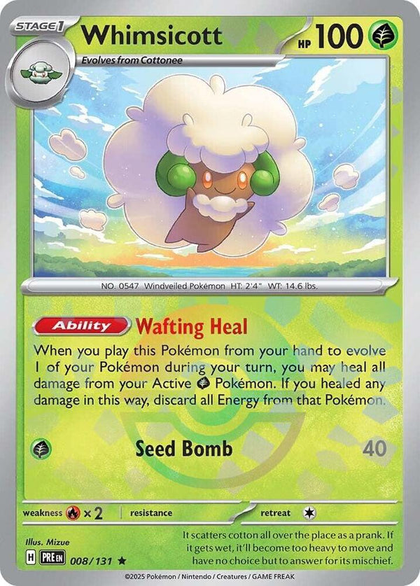 Whimsicott (Poke Ball Pattern) - Pokémon
