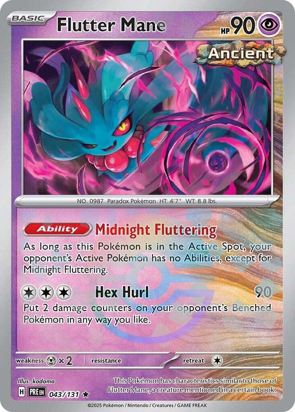Flutter Mane (Poke Ball Pattern) - Pokémon