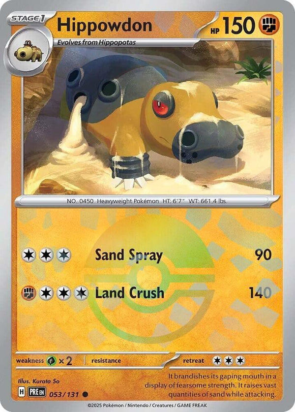 Hippowdon (Poke Ball Pattern) - Pokémon