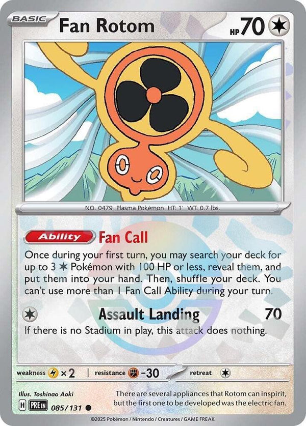 Fan Rotom (Poke Ball Pattern) - Pokémon