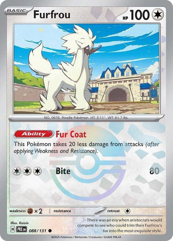 Furfrou (Poke Ball Pattern) - Pokémon