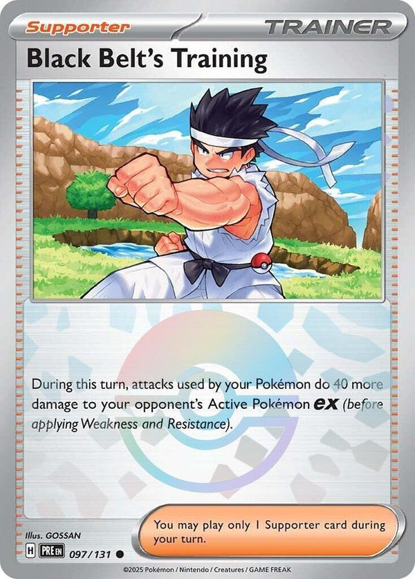 Black Belt's Training - 097/131 (Poke Ball Pattern) - Pokémon