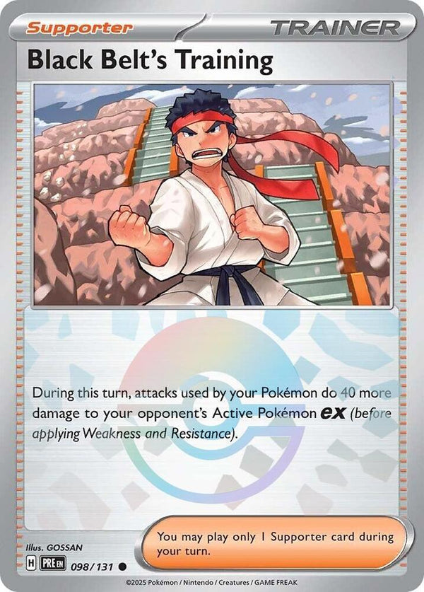 Black Belt's Training - 098/131 (Poke Ball Pattern) - Pokémon