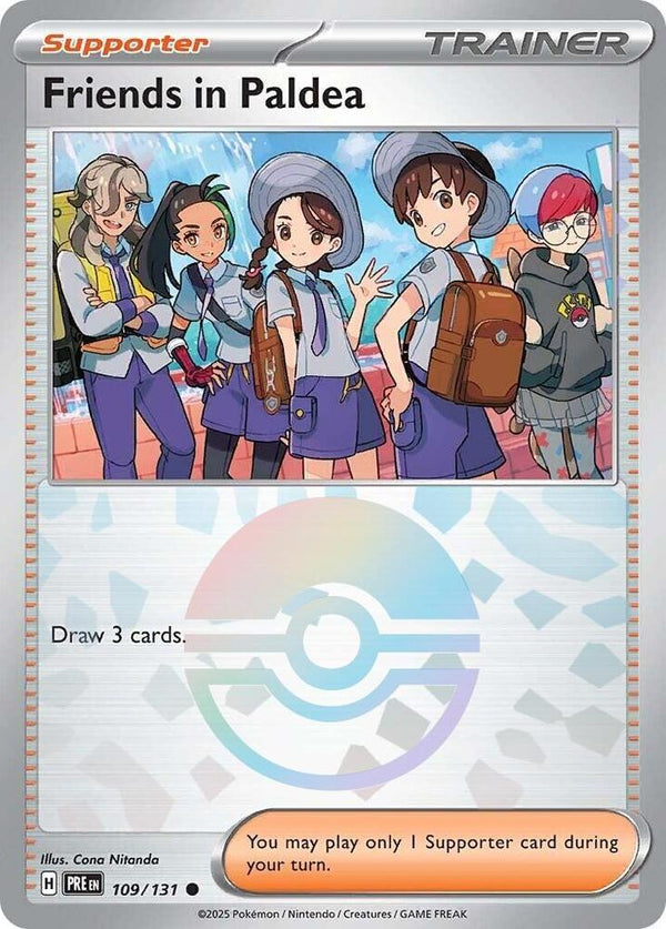 Friends in Paldea - 109/131 (Poke Ball Pattern) - Pokémon