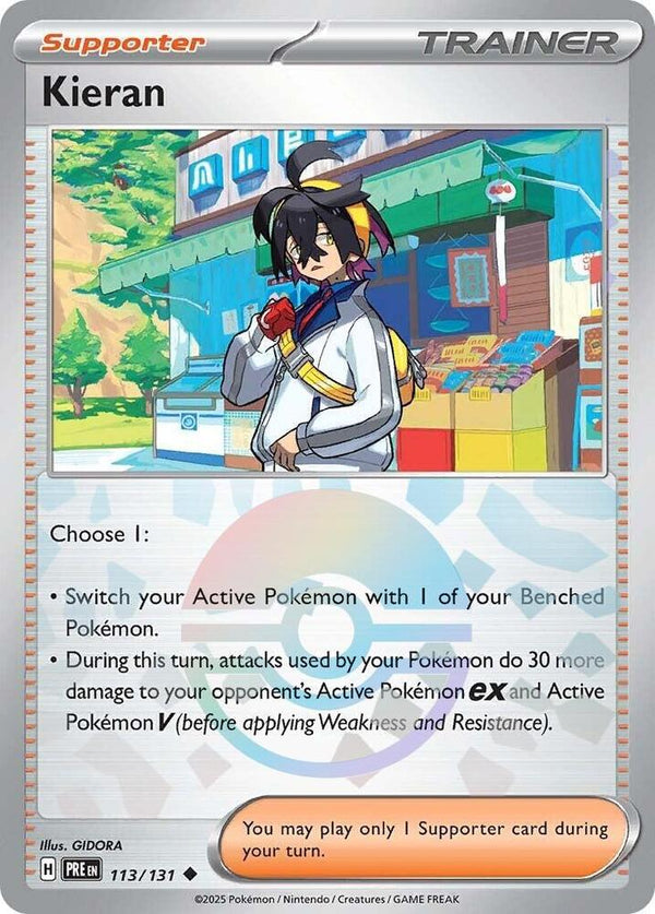 Kieran - 113/131 (Poke Ball Pattern) - Pokémon
