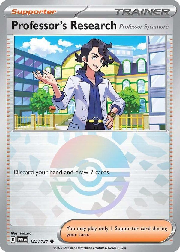 Professor's Research [Professor Sycamore] (Poke Ball Pattern) - Pokémon