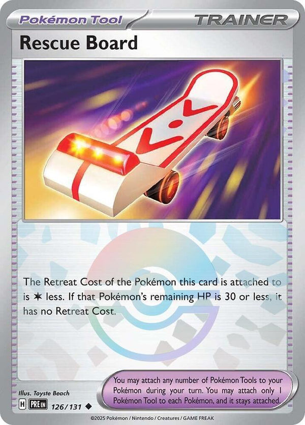 Rescue Board (Poke Ball Pattern) - Pokémon