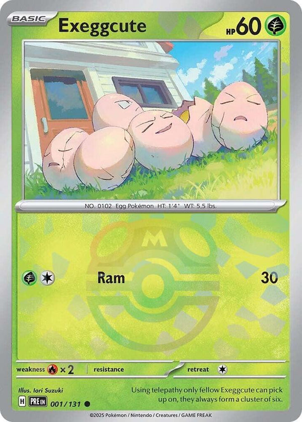 Exeggcute (Master Ball Pattern) - Pokémon