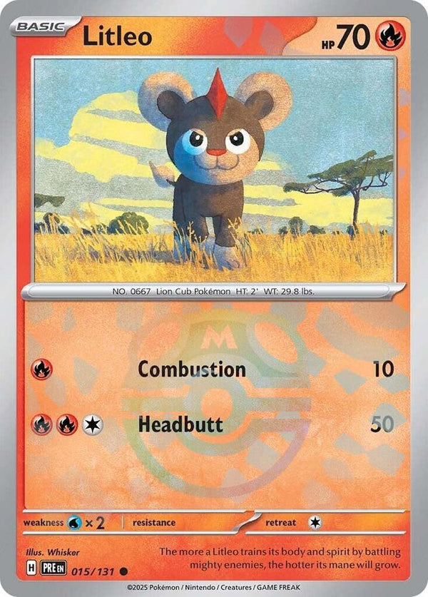 Litleo (Master Ball Pattern) - Pokémon