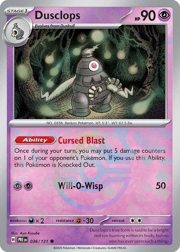 Dusclops (Master Ball Pattern) - Pokémon