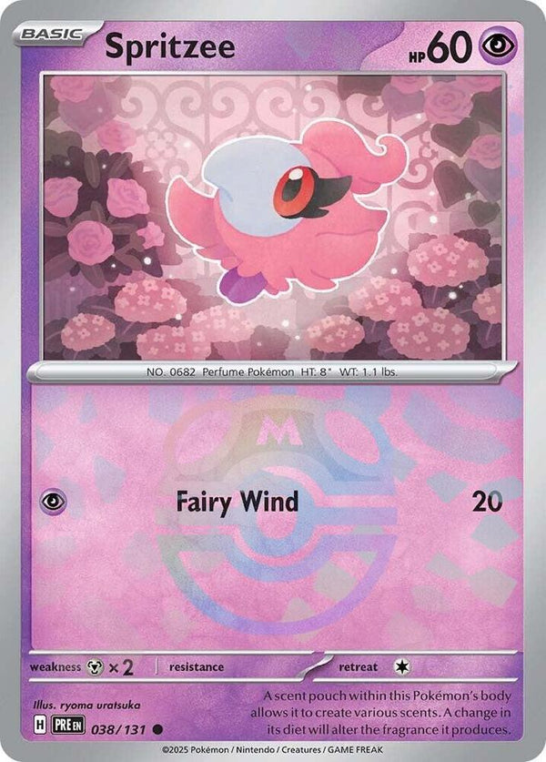 Spritzee (Master Ball Pattern) - Pokémon