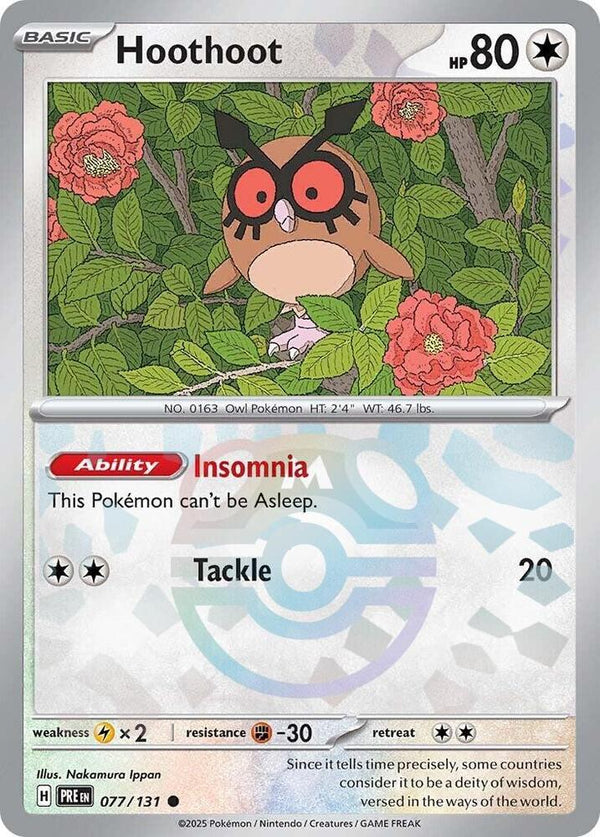 Hoothoot (Master Ball Pattern) - Pokémon