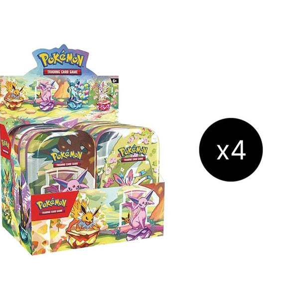 Prismatic Evolutions Mini Tin Display Case - Pokémon
