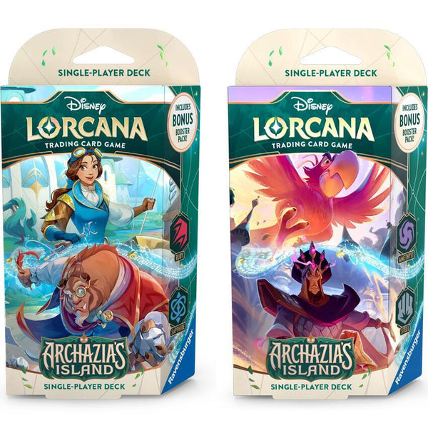 Disney Lorcana: Archazia's Island Starter Deck [Set of 2] - Disney Lorcana